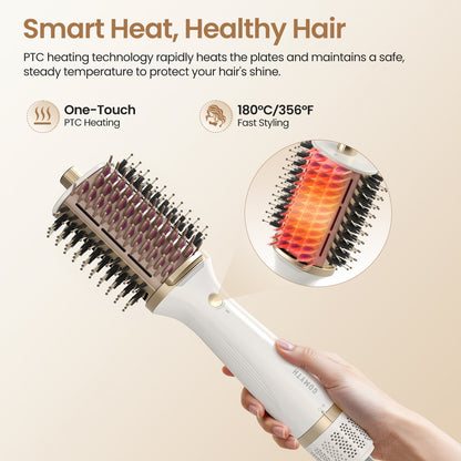 GOMYTH V1 Heated Comb & Blow Dryer Brush