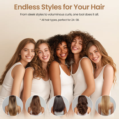 GOMYTH V1 Heated Comb & Blow Dryer Brush
